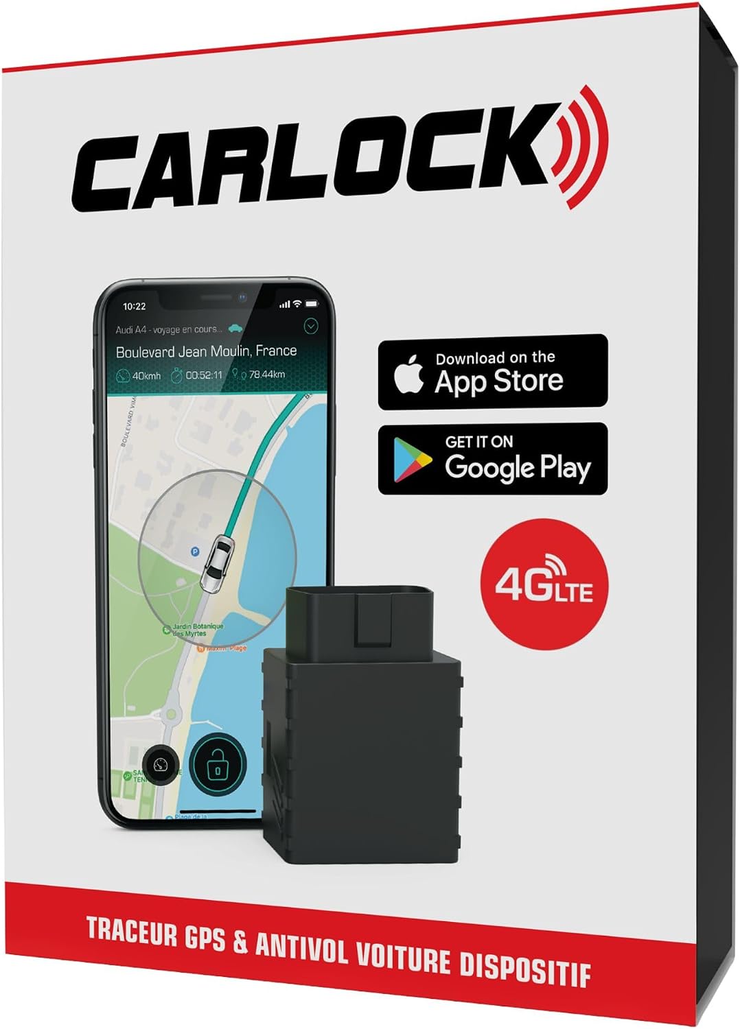 Carlock 4G OBD par Carlock